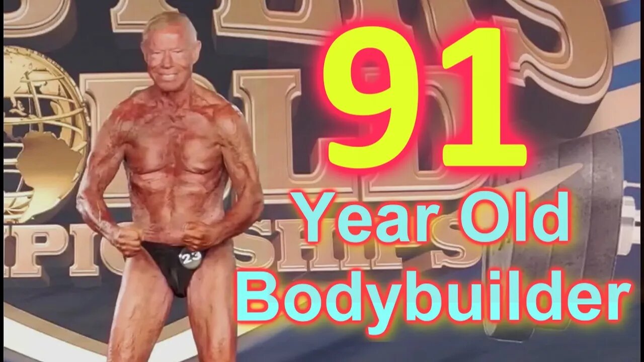 91 Year Old Bodybuilder Jim Arrington Wins 1st Place