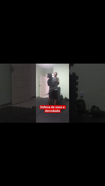 Defesa de soco e derrubada #defesapessoal #kravmaga #segurança #aracaju #luta #esporte #autoestima