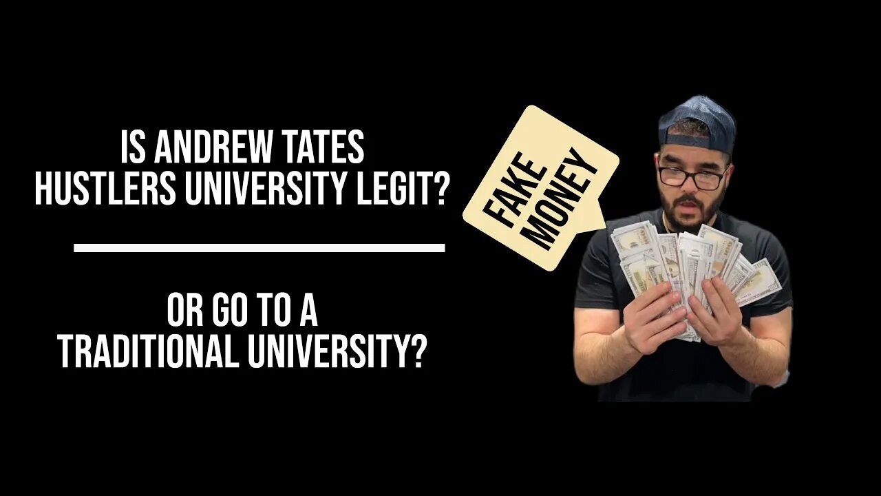 Andrew Tates Hustlers University a Scam?