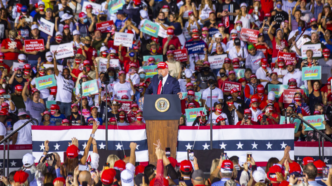 Over 50,000 Patriots attended President Trump's rally in Alabama, it's incredible and spectacular!