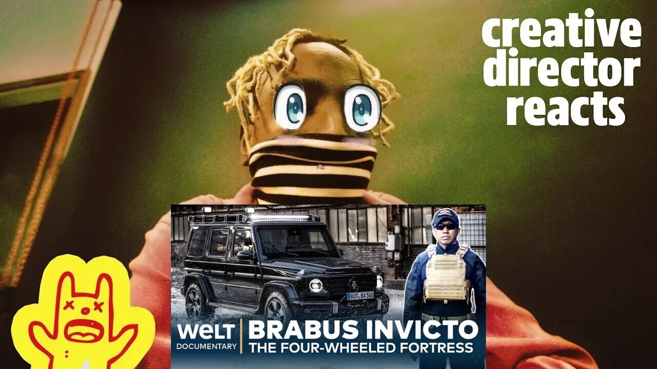 BRABUS INVICTO - The Four-Wheeled Fortress (Documentary) | Creative Director Reacts