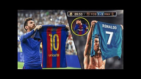 The Day Cristiano Ronaldo Finally Get Revenge Against Lionel Messi and Barcelona