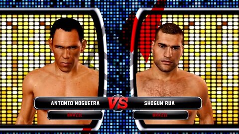 UFC Undisputed 3 Gameplay Shogun Rua vs Antonio Nogueira (Pride)