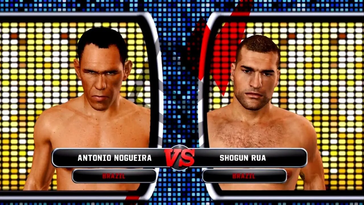 UFC Undisputed 3 Gameplay Shogun Rua vs Antonio Nogueira (Pride)