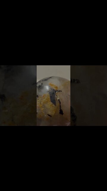 Tourmalinated Quartz Absorbs Negative Energy and It Helps to Cleanse and Purify the Aura