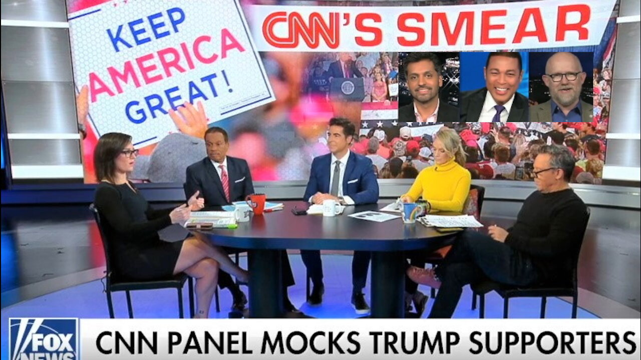 The Five rips Don Lemon's CNN panel for mocking Trump supporters