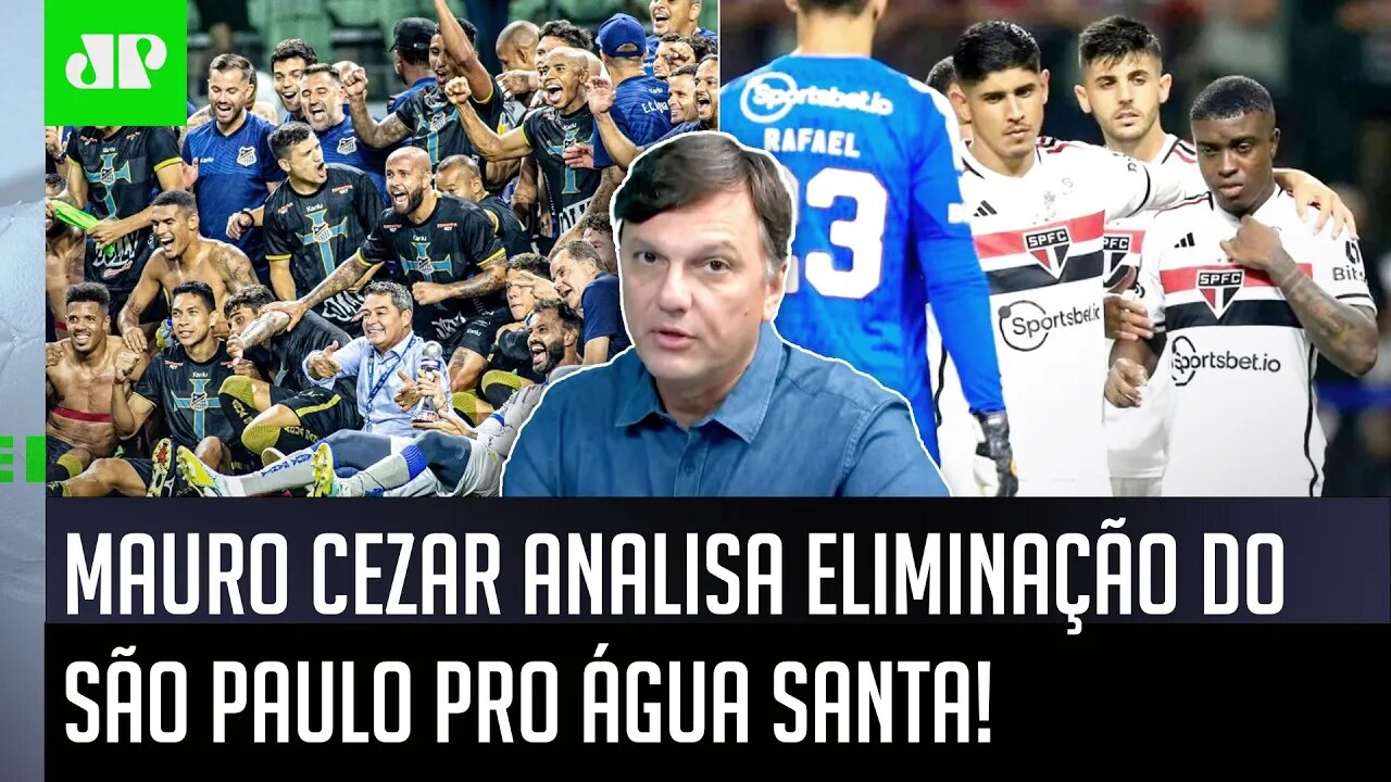 "ISSO NÃO É DESCULPA! FOI UM PAPELÃO! E o São Paulo é um time que..." Mauro Cezar ANALISA ELIMINAÇÃO