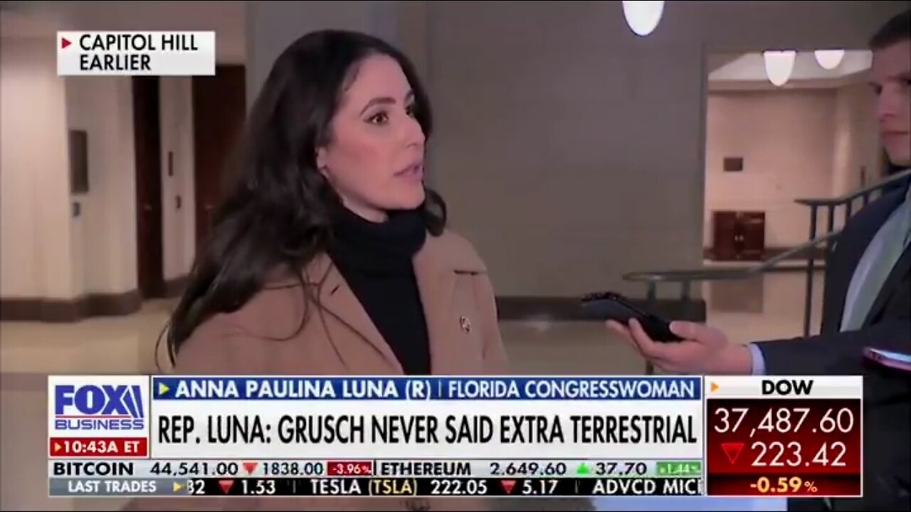 Rep Anna Paulina Luna Calls Out Movement To Prevent UFO Truth