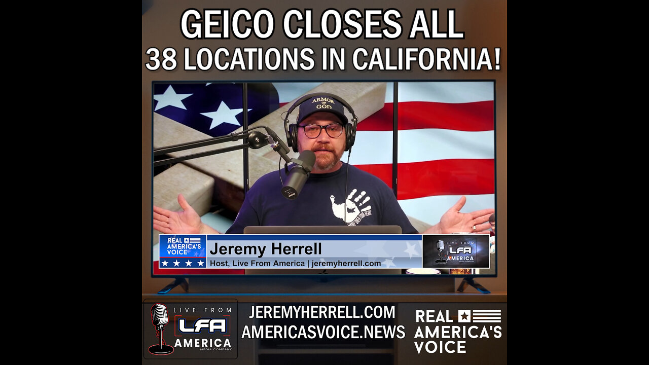 GEICO Closes All 38 Locations in California!