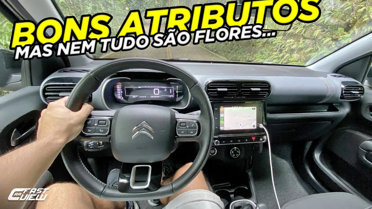 TEST DRIVE CITROEN C4 CACTUS SHINE PACK 1.6 THP TURBO 2022! MELHOR IR NA CONCORRÊNCIA? DEPENDE...