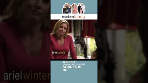 Modern Family Haley as a Scary Black Cat #modernfamily #shorts