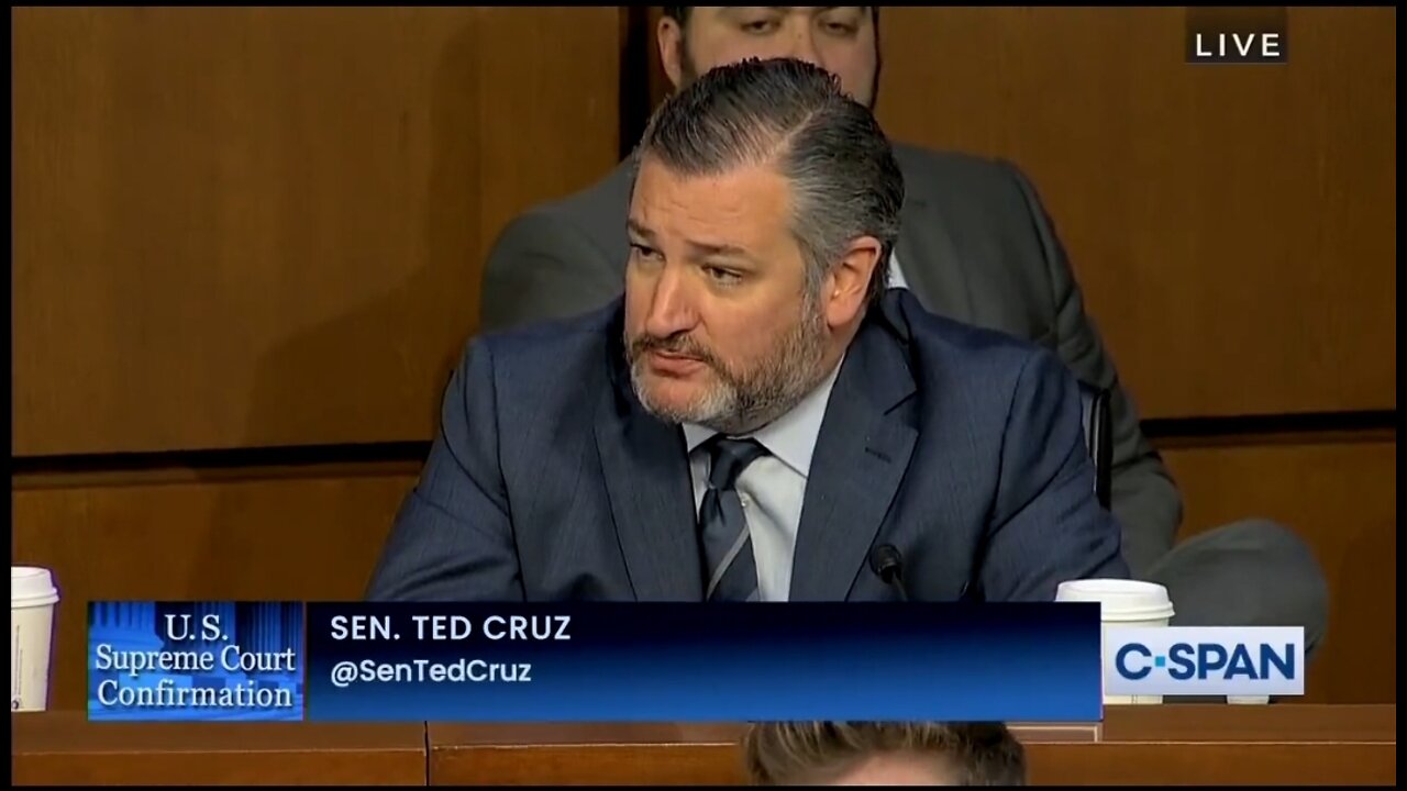 Sen Cruz: SCOTUS Now Makes Contested Policy Decisions & Takes Them Away From The American People