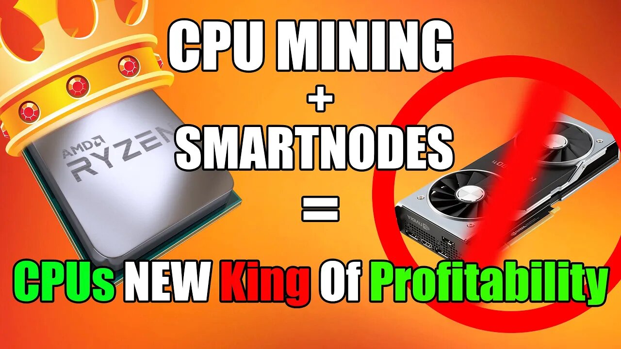 CPU MINING Profits ALL TIME HIGH Plus Smartnodes MOST PROFITABLE COIN IN CRYPTO