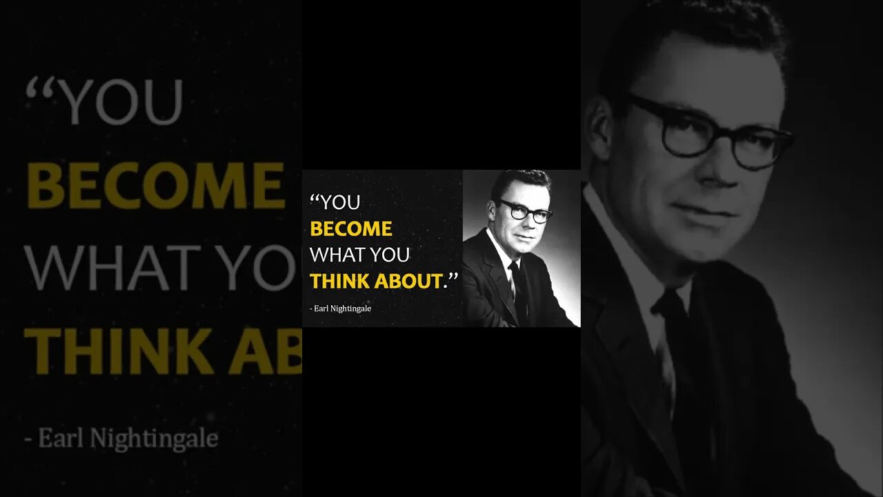 Earl Nightingale Strangest Secret in the World Men simply just don't think!!!