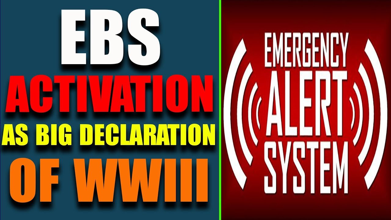 CYBER BLACKOUT COMING! EBS ACTIVATION AS BIG DECLARATION OF WWIII - TRUMP NEWS