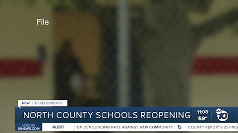 North County schools create reopening plans