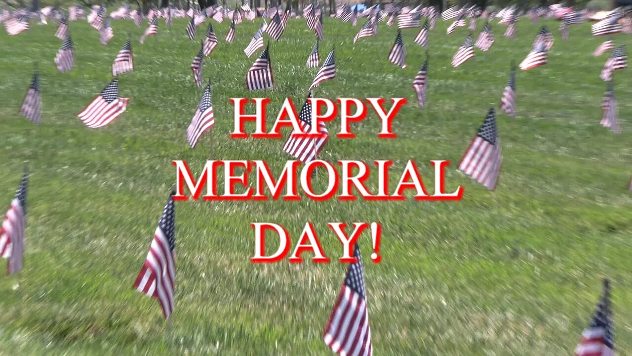 Happy Memorial Day!
