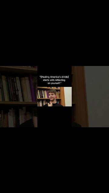 Young Hungarian student shares POV on how to lessen the political divide in America #Shorts