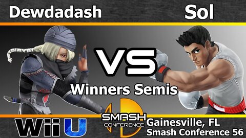 Dewdadash (Shiek & Diddy) vs. Noble|Sol (Little Mac) - Winners Semis - SC56