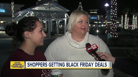 Shoppers take advantage of Black Friday deals