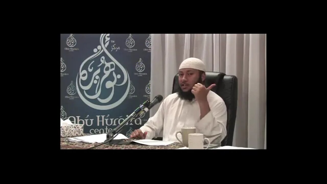 Shaykh Abu Umar AbdulAziz - Aqeedah of the 4 Imams 06