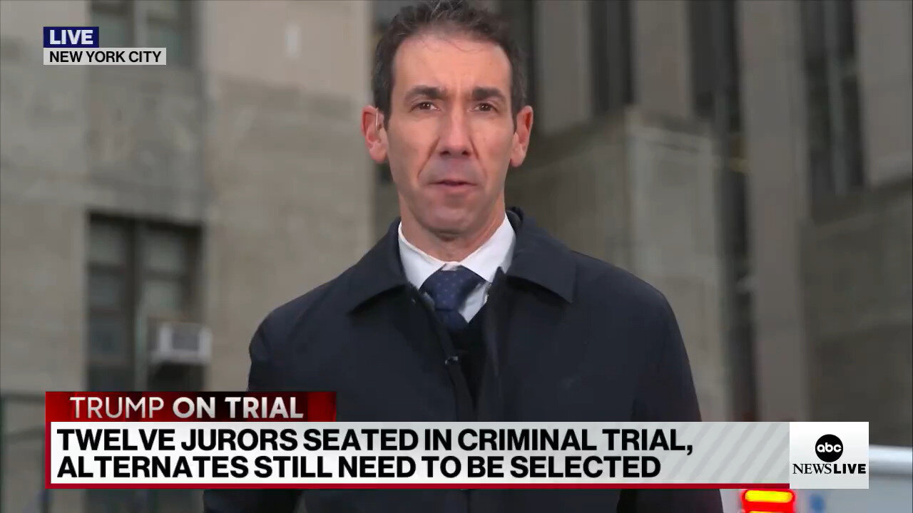 All 12 (Democrat) Jurors Seated In Trump Hush Money Trial