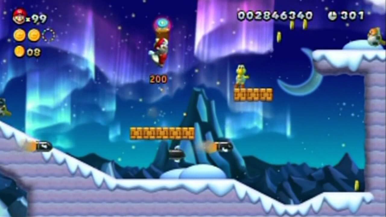 New Super Mario Bros. U Blind Walkthrough Part 17: Aurora Plethora