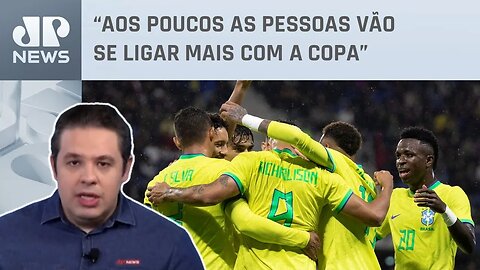 Brasileiro está mais animado ou desanimado para Copa do Mundo? Bruno Prado comenta