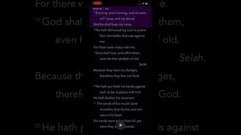 Morning Prayer 123: Psalm 55:17