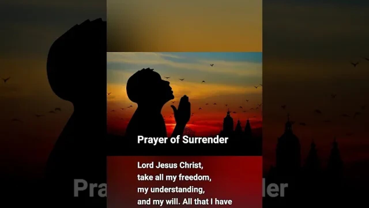 Prayer of Surrender #shorts