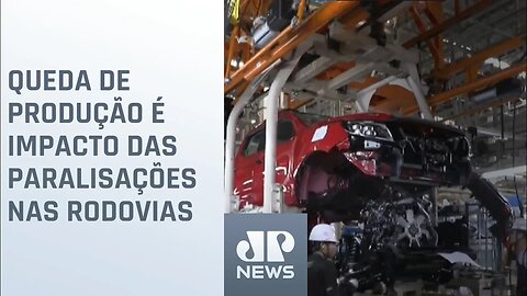 Produção de veículos tem queda de 0,8% em relação a setembro