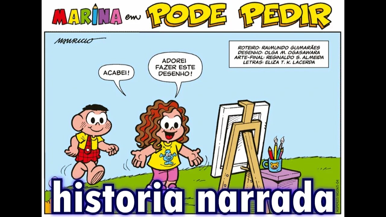 Marina em-Pode pedir | Gibis do Rapha