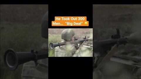 He Took Out 300 Men… “Big Deal” 😟 #soldier #army #navy #veteran #Military￼ #marines ￼