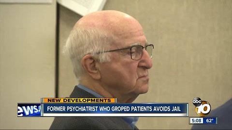 Former San Diego psychiatrist who groped patients avoids jail