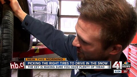 Picking the right tires to drive in the snow