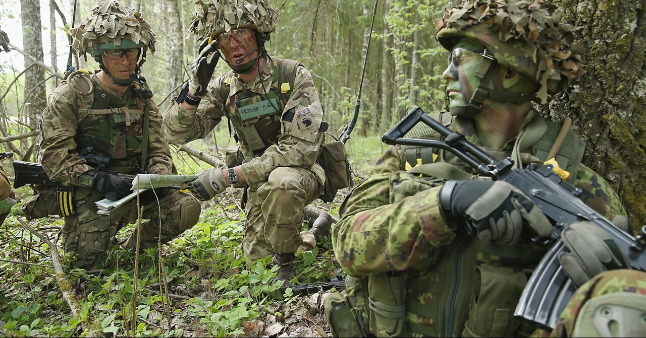 NATO Troops in Ukraine Retreat.