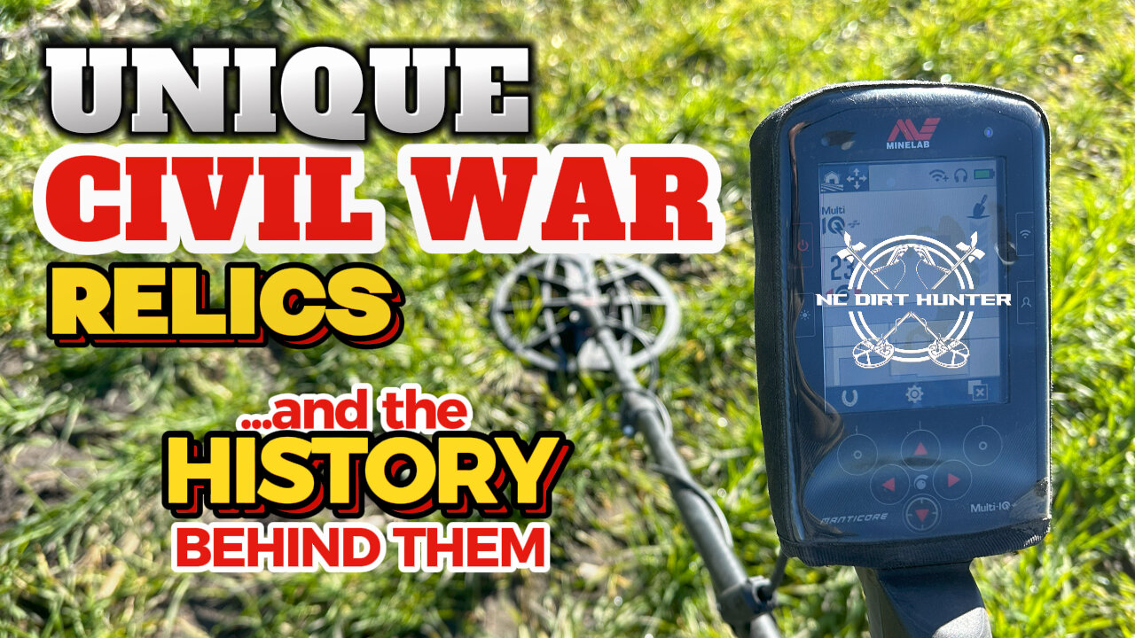 Unique Civil War relics and the history behind them #metaldetecting