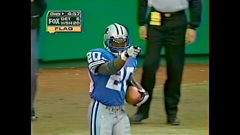 1997 Detroit Lions at Washington Redskins