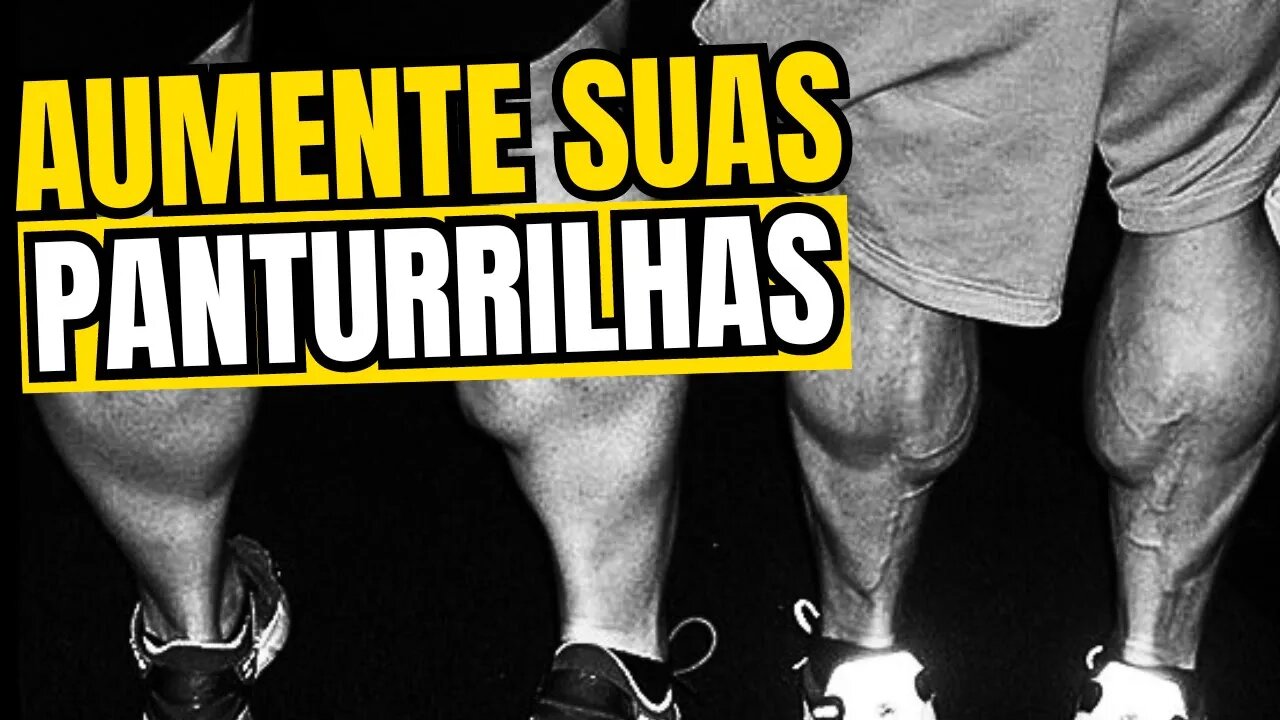 Como AUMENTAR Panturrilhas no Treino de Força?