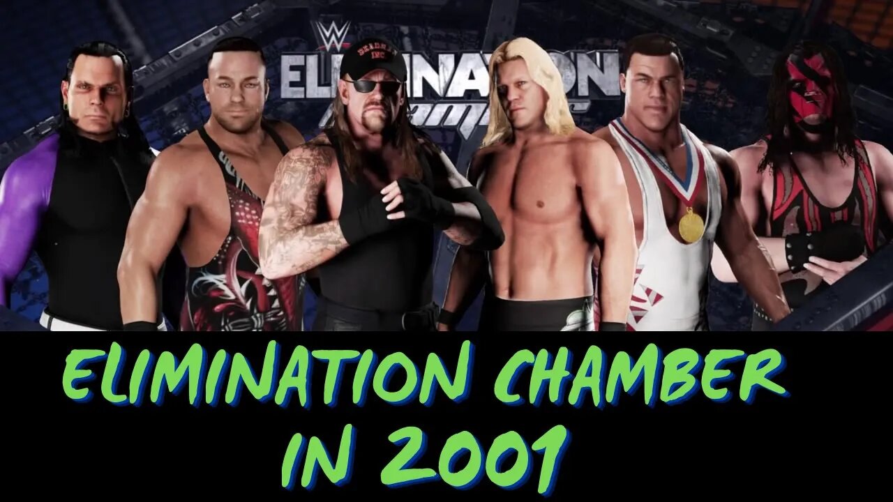 If there was an elimination chamber match in 2001