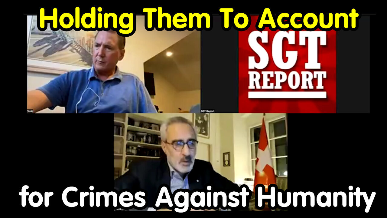 Pascal Najadi Must See - Holding Them To Account For Crimes Against Humanity - 6/9/24..