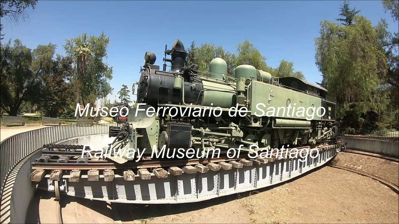 Railway Museum of Santiago in Chile