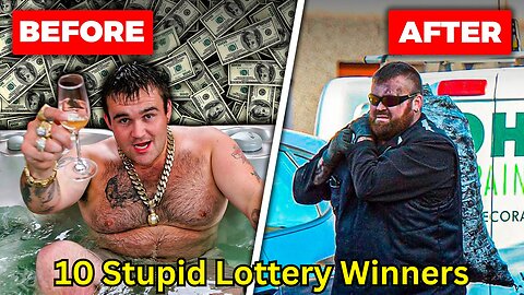 10 Stupid Lottery Winners