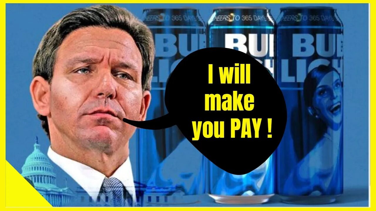 Florida’s governor claims BUD LIGHT campaign put state pension funds at risk #budlight #desantis