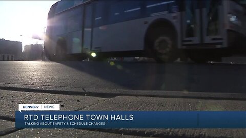 RTD starting series of telephone town halls