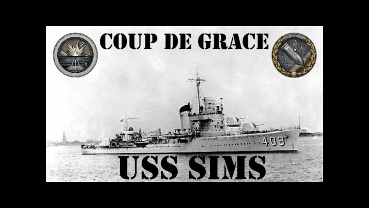 Coup de Grâce - Sims (World of Warships Legends)