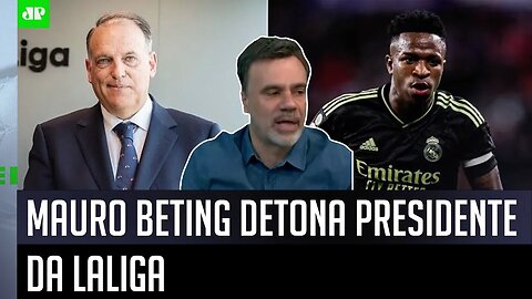 "A VÍTIMA não é LaLiga, é o Vini Jr" Mauro Beting É SINCERO após RACISMO!