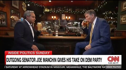 Sen Joe Manchin: I Need More Than A Beer To Get Me Through The Rest Of Congress