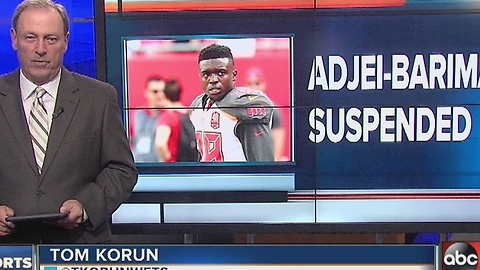 Buccaneers cornerback Jude Adjei-Barimah suspended 4 games for violating NFL substance abuse policy