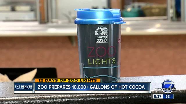 Denver Zoo to prepare 10,000 gallons of hot cocoa